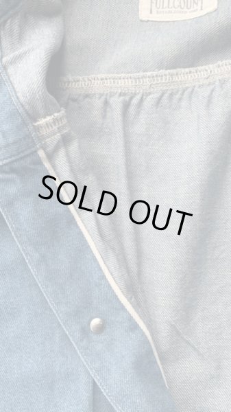 画像6: FULL COUNT フルカウント Linen Denim Triple Pleated Blouson (6)