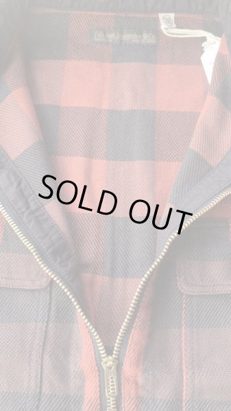 画像4: FULL COUNTフルカウント HalfZip Pullover CrassicCHECK NEL SHIRTS  (4)