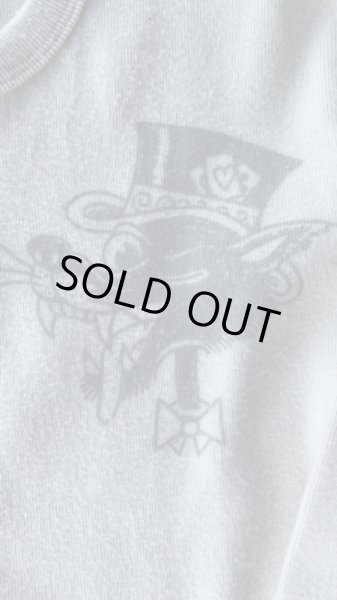 画像4: FULL COUNT(フルカウント）OrganicRibHenleyNeck（３０周年記念モデル）Liam Alvy Tatoo Design (4)