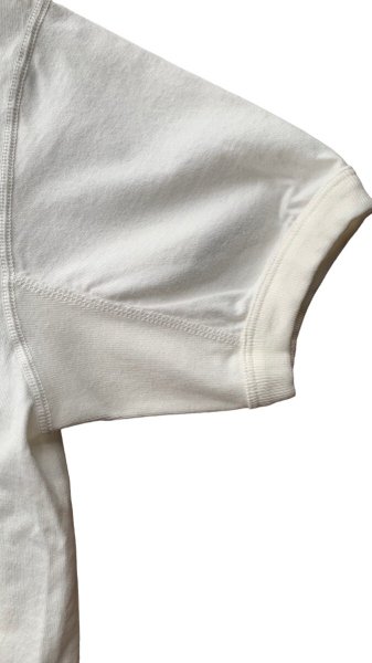 画像6: FULL COUNT(フルカウント)FLAT SEAM HEAVY WEIGHT S/S フードTEE  WHITE (6)