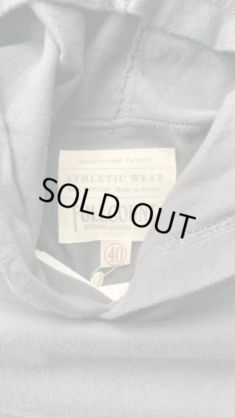 画像5: FULL COUNT(フルカウント）FLAT SEAM HEAVY WEIGHT S/S フードTEE  INC BLACK (5)