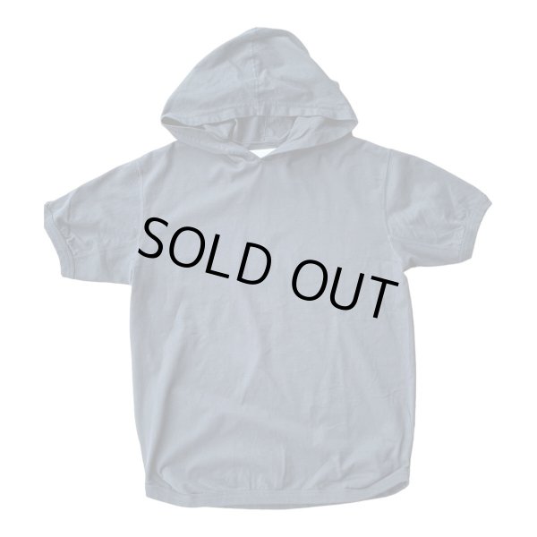 画像1: FULL COUNT(フルカウント）FLAT SEAM HEAVY WEIGHT S/S フードTEE  INC BLACK (1)