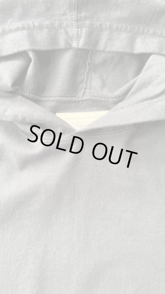 画像6: FULL COUNT(フルカウント）FLAT SEAM HEAVY WEIGHT S/S フードTEE  INC BLACK (6)