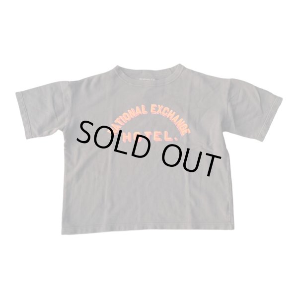 画像1: FULL COUNT(フルカウント）Relax Fit Sleeve Print Sweatshirt　　Ink Black (1)