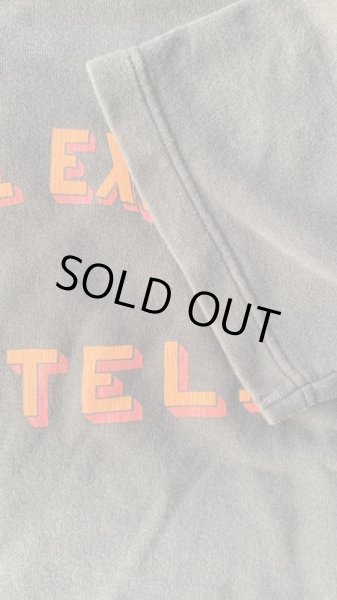 画像4: FULL COUNT(フルカウント）Relax Fit Sleeve Print Sweatshirt　　Ink Black (4)