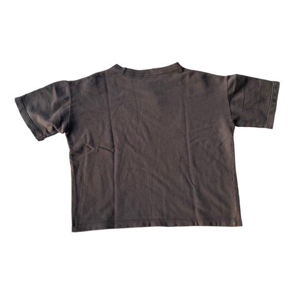 画像2: FULL COUNT(フルカウント)Relax Fit Sleeve Print Sweatshirt  Ink Black (2)
