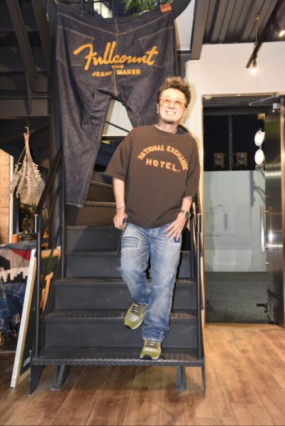 画像7: FULL COUNT(フルカウント)Relax Fit Sleeve Print Sweatshirt  Ink Black (7)