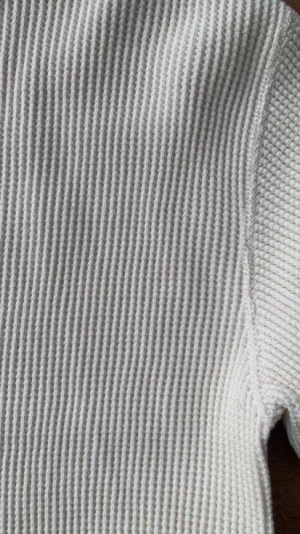 画像4: FULL COUNT(フルカウント)HEAVY WEIGHT WAFFLE  ワッフル ECRU (4)