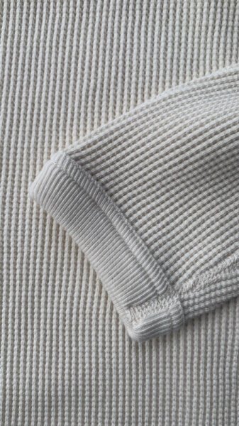 画像6: FULL COUNT(フルカウント)HEAVY WEIGHT WAFFLE  ワッフル ECRU (6)