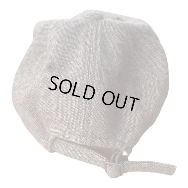 画像3: FULL COUNT フルカウント　6PANEL TWEED F BASEBALL CAP　Brown (3)