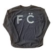 画像1: FULL COUNT(フルカウント）　FC FLAT SEAM HEAVY WEIGHT L/S TEE　INC BLACK (1)