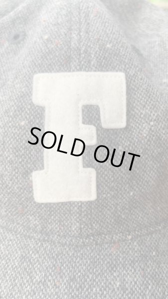 画像4: FULL COUNT フルカウント 6PANEL TWEED F BASEBALL CAP CHARCOAR (4)