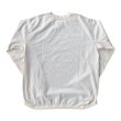 画像2: FULL COUNT(フルカウント）　FC FLAT SEAM HEAVY WEIGHT L/S TEE　Ecru　 (2)