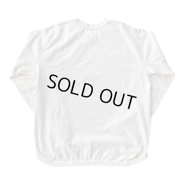 画像2: FULL COUNT(フルカウント) FC FLAT SEAM HEAVY WEIGHT L/S TEE Ecru  (2)