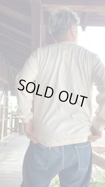 画像7: FULL COUNT(フルカウント) FC FLAT SEAM HEAVY WEIGHT L/S TEE Ecru  (7)