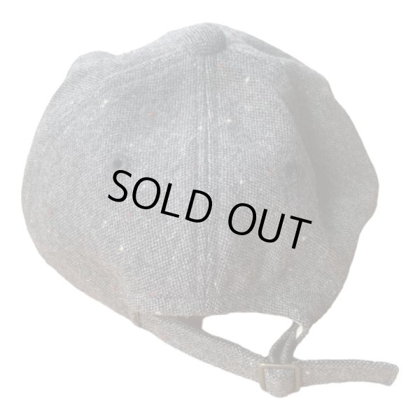 画像3: FULL COUNT フルカウント 6PANEL TWEED F BASEBALL CAP CHARCOAR (3)