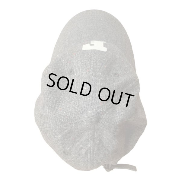 画像2: FULL COUNT フルカウント 6PANEL TWEED F BASEBALL CAP CHARCOAR (2)