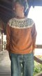 画像7: FULL COUNT  Tribal Pattern Sweatshirtsフルカウント　トライバルスウェット  Camel (7)