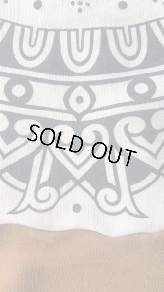 画像3: FULL COUNT  Tribal Pattern Sweatshirtsフルカウント　トライバルスウェット  Camel (3)