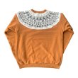 画像2: FULL COUNT  Tribal Pattern Sweatshirtsフルカウント　トライバルスウェット  Camel (2)