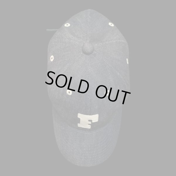 画像2: FULL COUNT フルカウント 6PANEL DENIM F BASEBALL CAP (2)