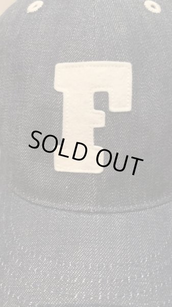 画像4: FULL COUNT フルカウント 6PANEL DENIM F BASEBALL CAP (4)