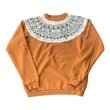 画像1: FULL COUNT  Tribal Pattern Sweatshirtsフルカウント　トライバルスウェット  Camel (1)