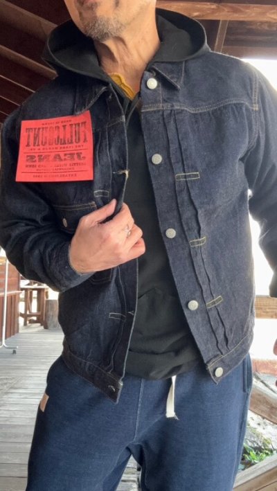 画像3: FULL COUNT フルカウント　Type 1 Denim Jacket  11.5oz ファーストタイプデニムジャケット