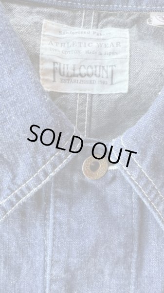 画像3: フルカウント FULL COUNT  Denim Chore Jaket(10oz) (3)