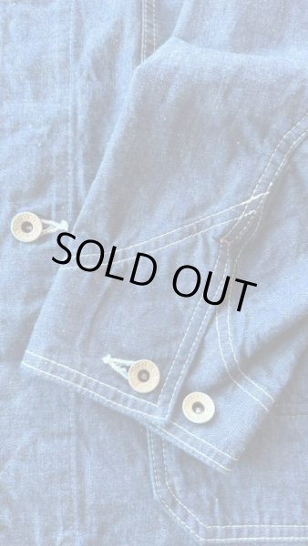 画像5: フルカウント FULL COUNT  Denim Chore Jaket(10oz) (5)