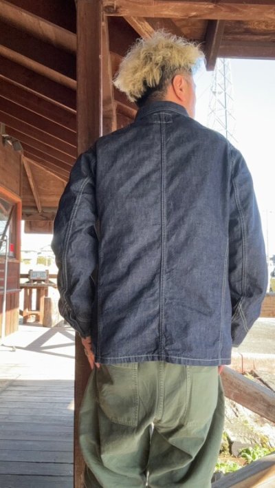 画像3: フルカウント FULL COUNT  Denim Chore Jaket（１０oz）