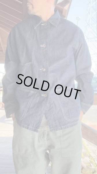 画像9: フルカウント FULL COUNT  Denim Chore Jaket(10oz) (9)