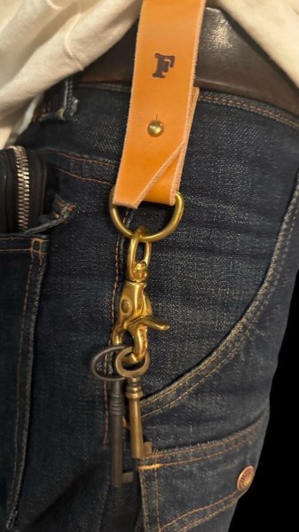 画像7: FULL COUNT フルカウント SADLE LEATHER KEY HOLDER  キーホルダー (7)
