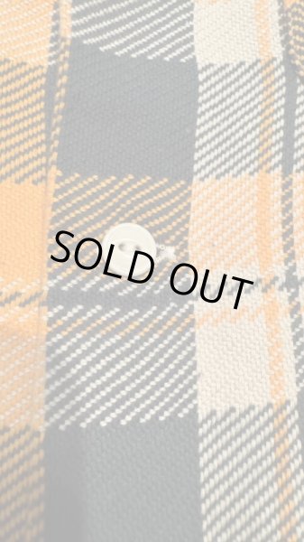 画像5: FULL COUNTフルカウント ORIGINAL COTTON CHECK FLANNEL OPEN COLLAR SHIRTS  (5)