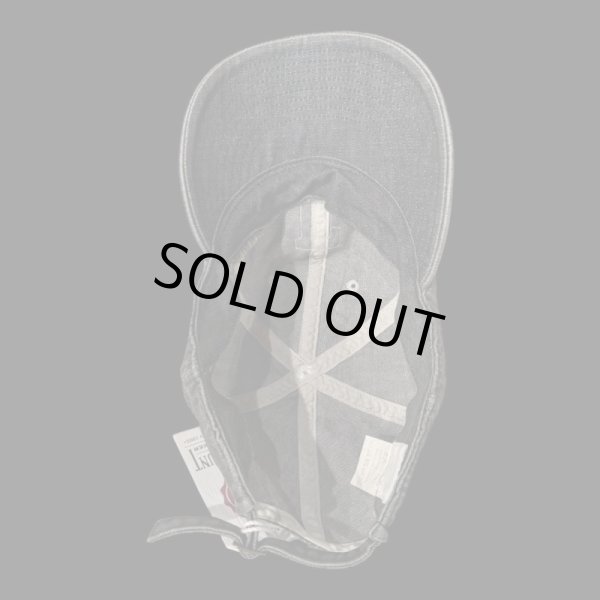 画像9: FULL COUNT フルカウント　6PANEL DENIM F BASEBALL CAP　VINTAGE WASH (9)