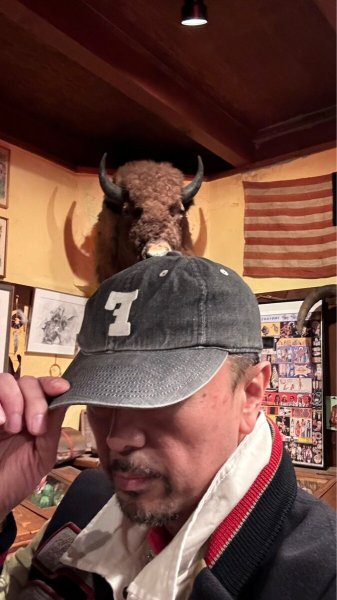 画像11: FULL COUNT フルカウント 6PANEL DENIM F BASEBALL CAP VINTAGE WASH (11)