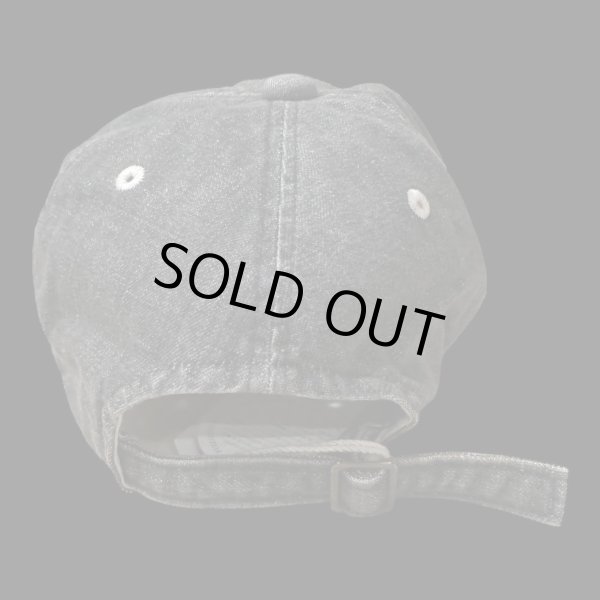 画像7: FULL COUNT フルカウント　6PANEL DENIM F BASEBALL CAP　VINTAGE WASH (7)