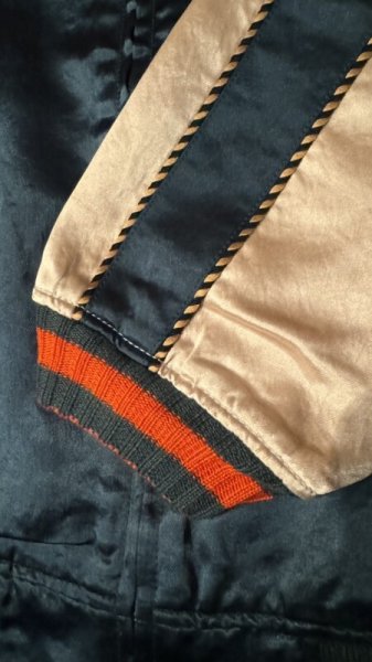 画像7:  FULL COUNT フルカウント Skajan  "Hawk&Dragon   Green×Ecru / Brown×Ecru (7)