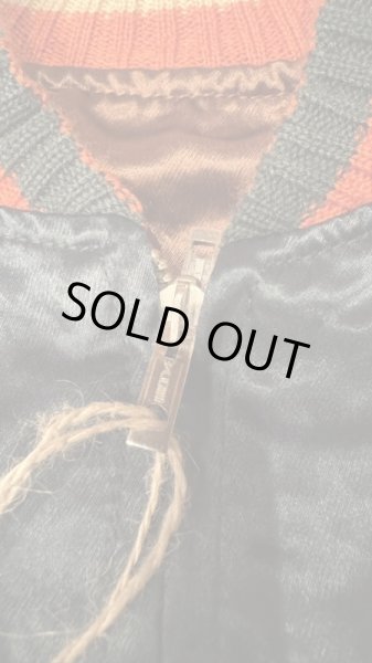 画像6: 　FULL COUNT フルカウント Skajan  "Hawk&Dragon   Green×Ecru / Brown×Ecru (6)