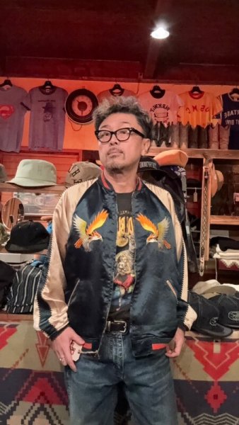 画像17:  FULL COUNT フルカウント Skajan  "Hawk&Dragon   Green×Ecru / Brown×Ecru (17)