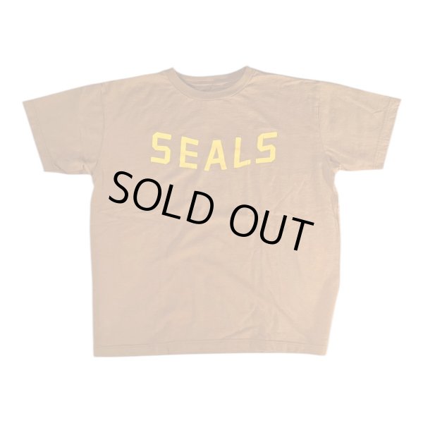 画像2: FULL COUNT(フルカウント)5500PT-10  SEALS TEE  Khaki    InkBlack (2)