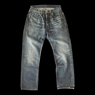 No.D507 ホワイトデニム⭐3段フリルチューリップバッグ【L】デニムリメイク No.D507 ホワイトデニム⭐3段フリルチューリップバッグ【L