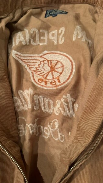 画像8: STUDO D' ARTISAN　 ステュディオ.ダ.ルチザン　コーデュロイ刺繍ジャケット　BROWN (8)