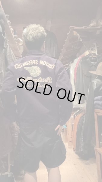 画像10: STUDO D' ARTISAN　 ステュディオ.ダ.ルチザン　コーデュロイ刺繍ジャケット　NAVY (10)