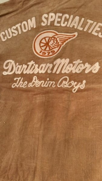 画像7: STUDO D' ARTISAN　 ステュディオ.ダ.ルチザン　コーデュロイ刺繍ジャケット　BROWN (7)