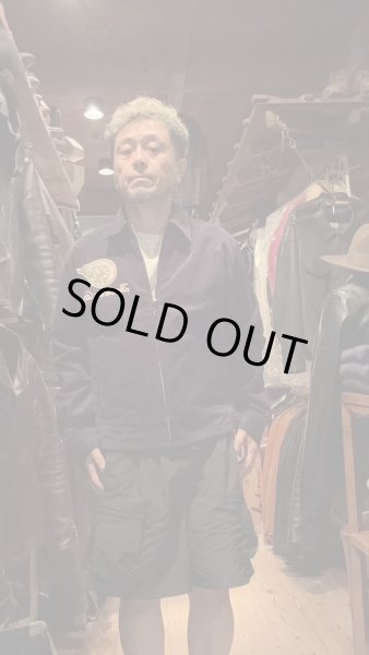 画像9: STUDO D' ARTISAN　 ステュディオ.ダ.ルチザン　コーデュロイ刺繍ジャケット　NAVY (9)