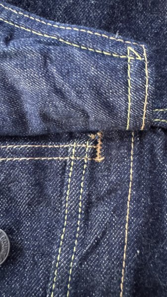 画像8: FULL COUNT フルカウント　Type ３ Denim Jacket サードタイプデニムジャケット (8)