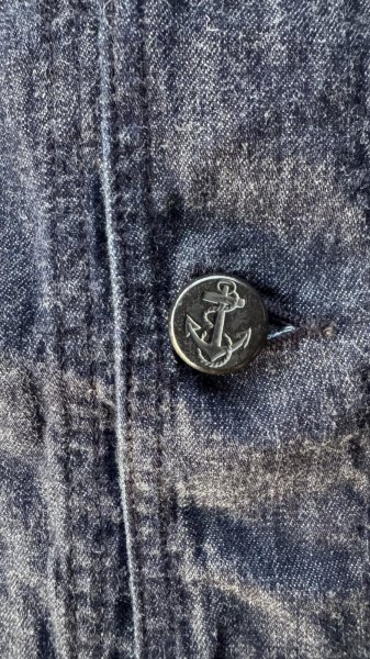 画像5: フルカウント FULL COUNT U.S.N. ShawlCollarDenimCoverall  （8oz） (5)