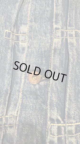 画像4: FULL COUNT フルカウント　S2107SSHW　WWII　Model Denim Jacket  11.5oz ファーストタイプデニムジャケット (4)