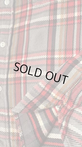 画像6: FULL COUNTフルカウント　ORIGINAL COTTON CHECK NEL　WORK SHIRTS   (6)